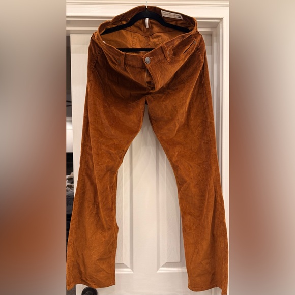 rag & bone Pants - rag & bone Women’s Gold Corduroy Pants